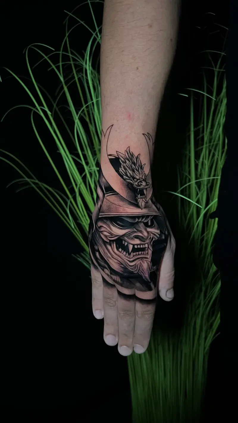 Black & Grey Tattoo 1