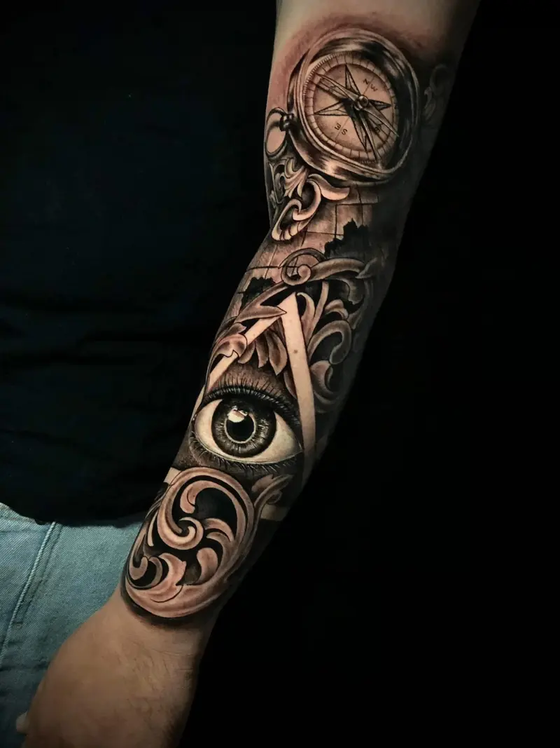 Black & Grey Tattoo 9