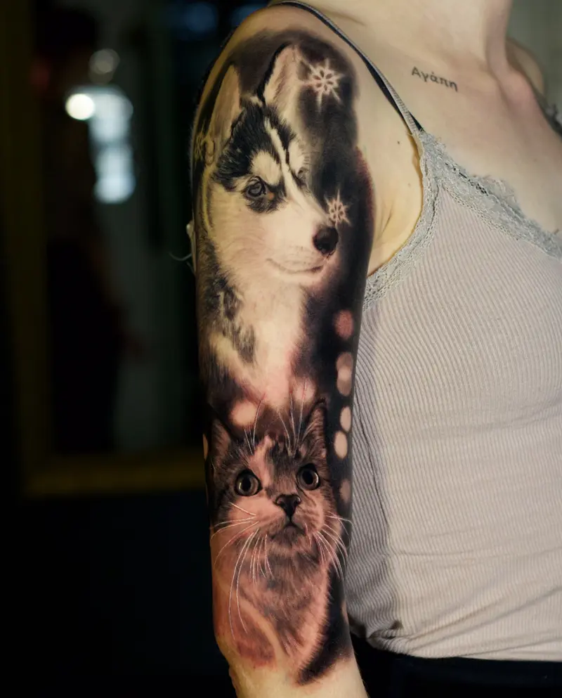 Black & Grey Tattoo 9